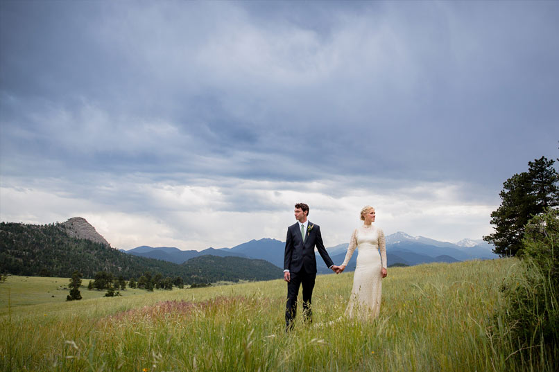 Denver Wedding Photographer at the Clock Tower in downtown Denver
