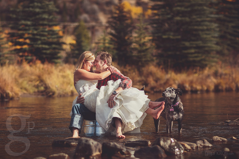 Trash The Dress in Vail, CO