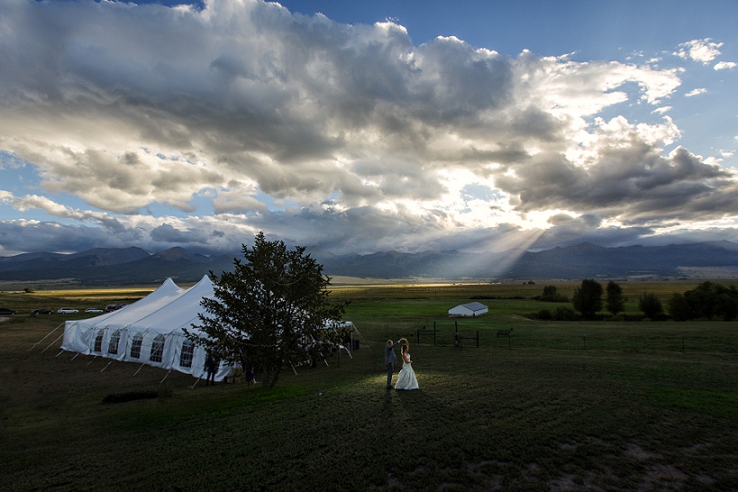 Chris Kathleen s mountain wedding  in Westcliffe  CO  