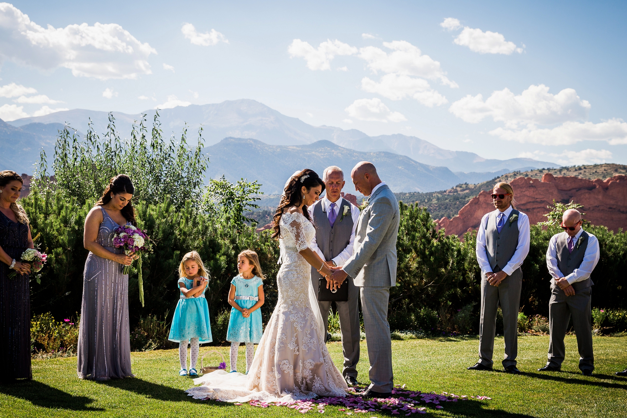 Tim Heather s Garden  of the Gods Wedding  Top Colorado  