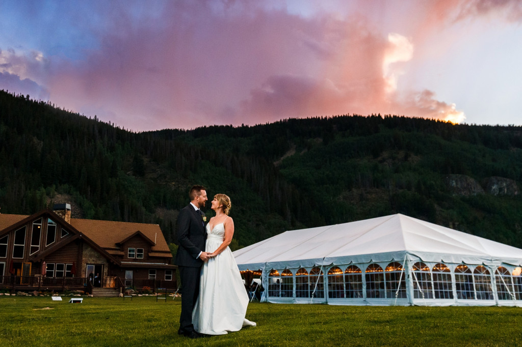 Mark & Kate's beautiful Camp Hale Wedding in Vail Colorado