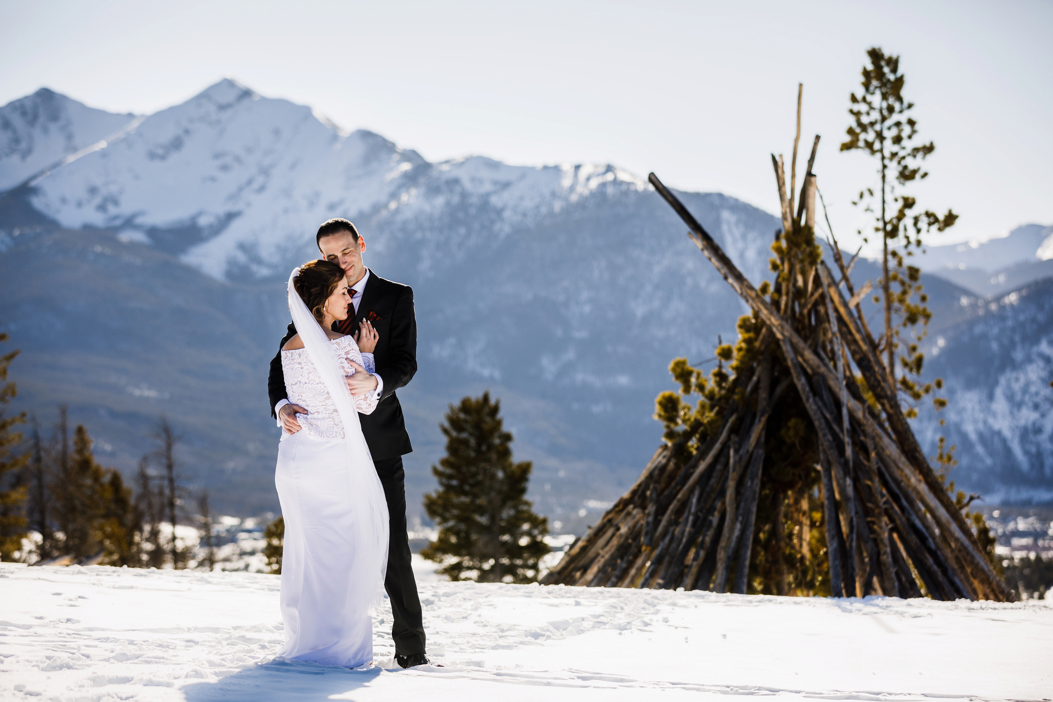 Sapphire Point Top Colorado  Mountain Wedding  