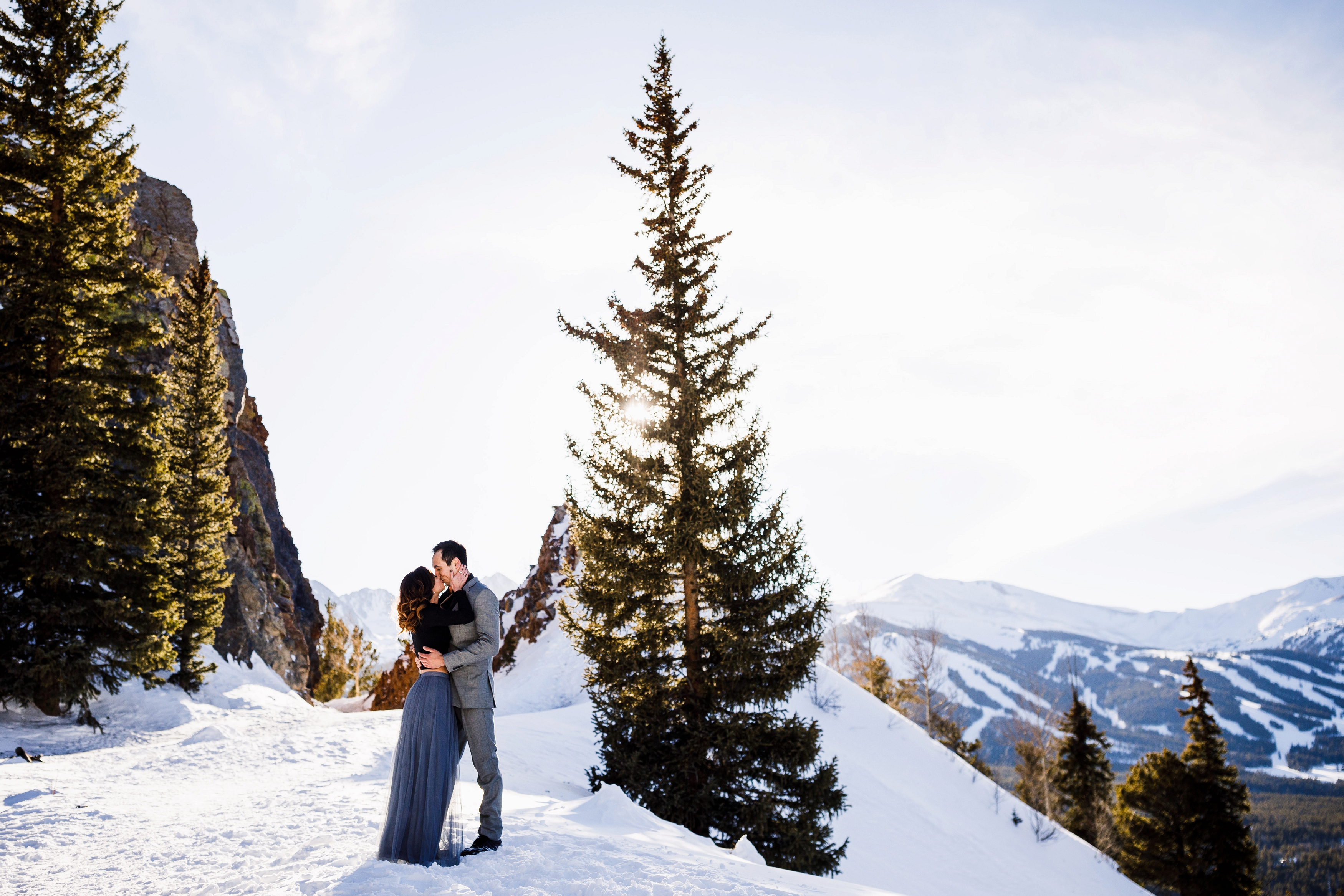 Boreas Pass Winter Engagement