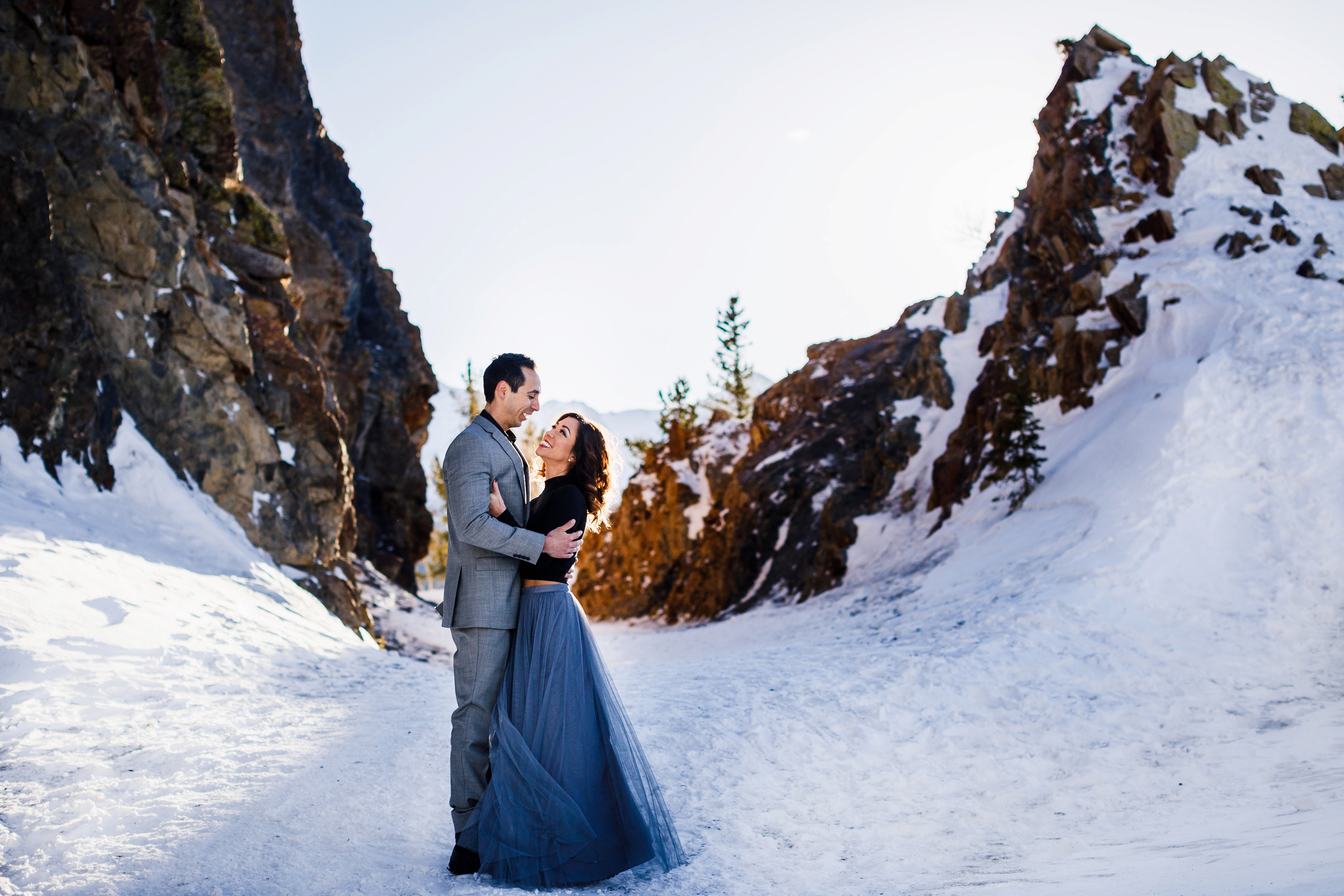 Breckenridge Engagement Photo