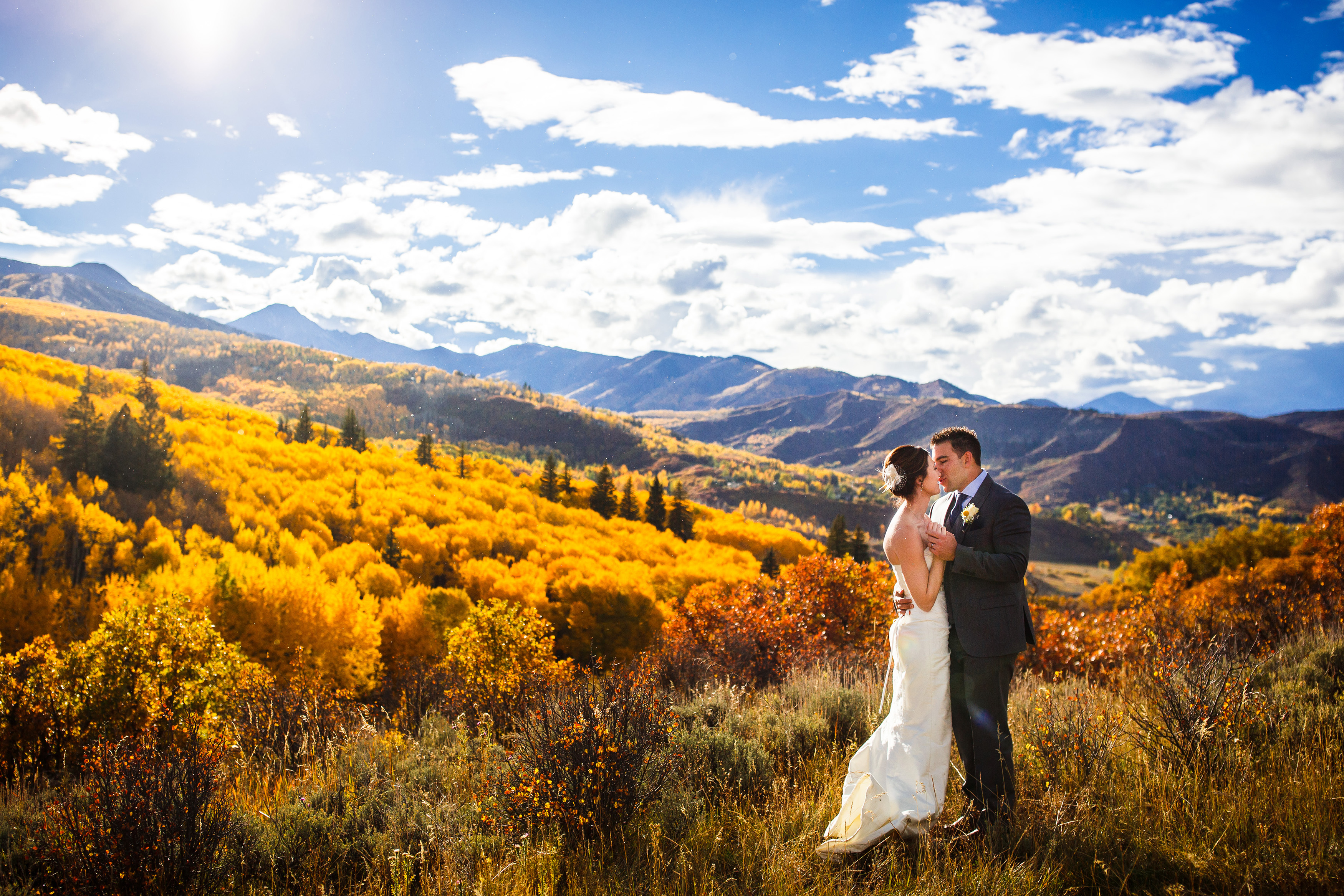 Jake Jen s Viceroy Snowmass Wedding Top Colorado Mountain