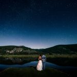 Starlight Wedding Photo at Camp Hale in Redcliff, CO