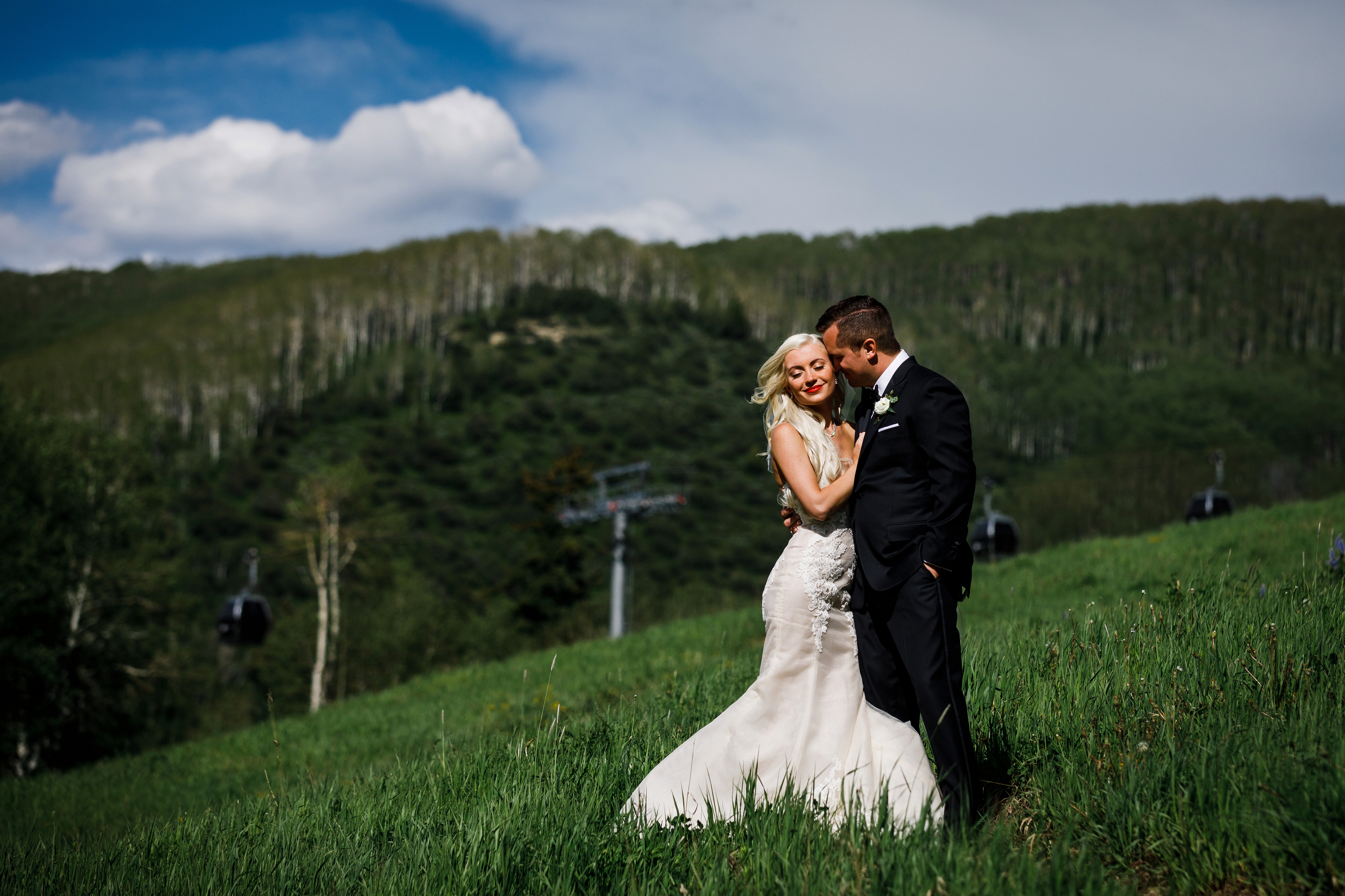 Beaver Creek wedding photos in June