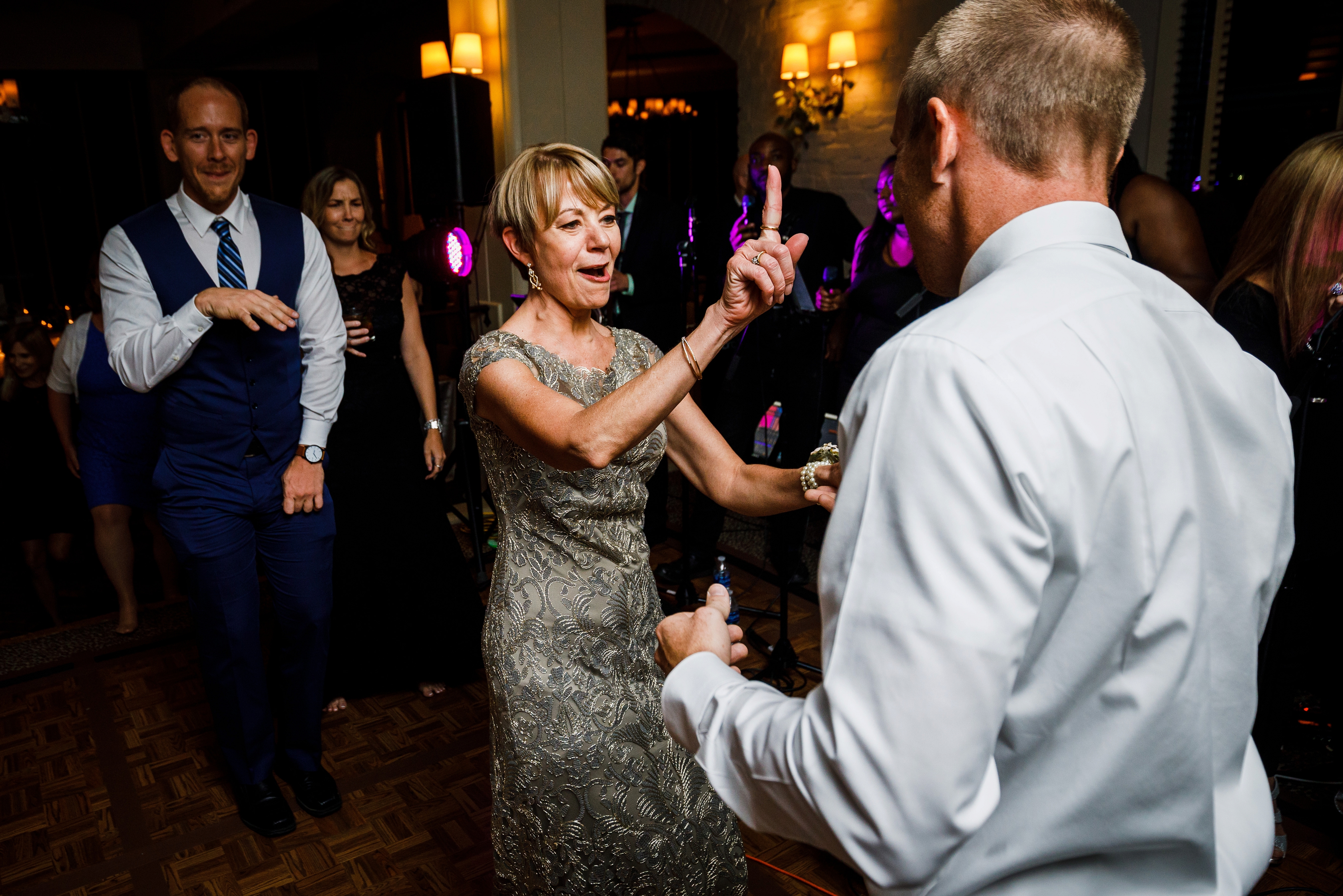 Wedding dancing at Park Hyatt in Beaver Creek