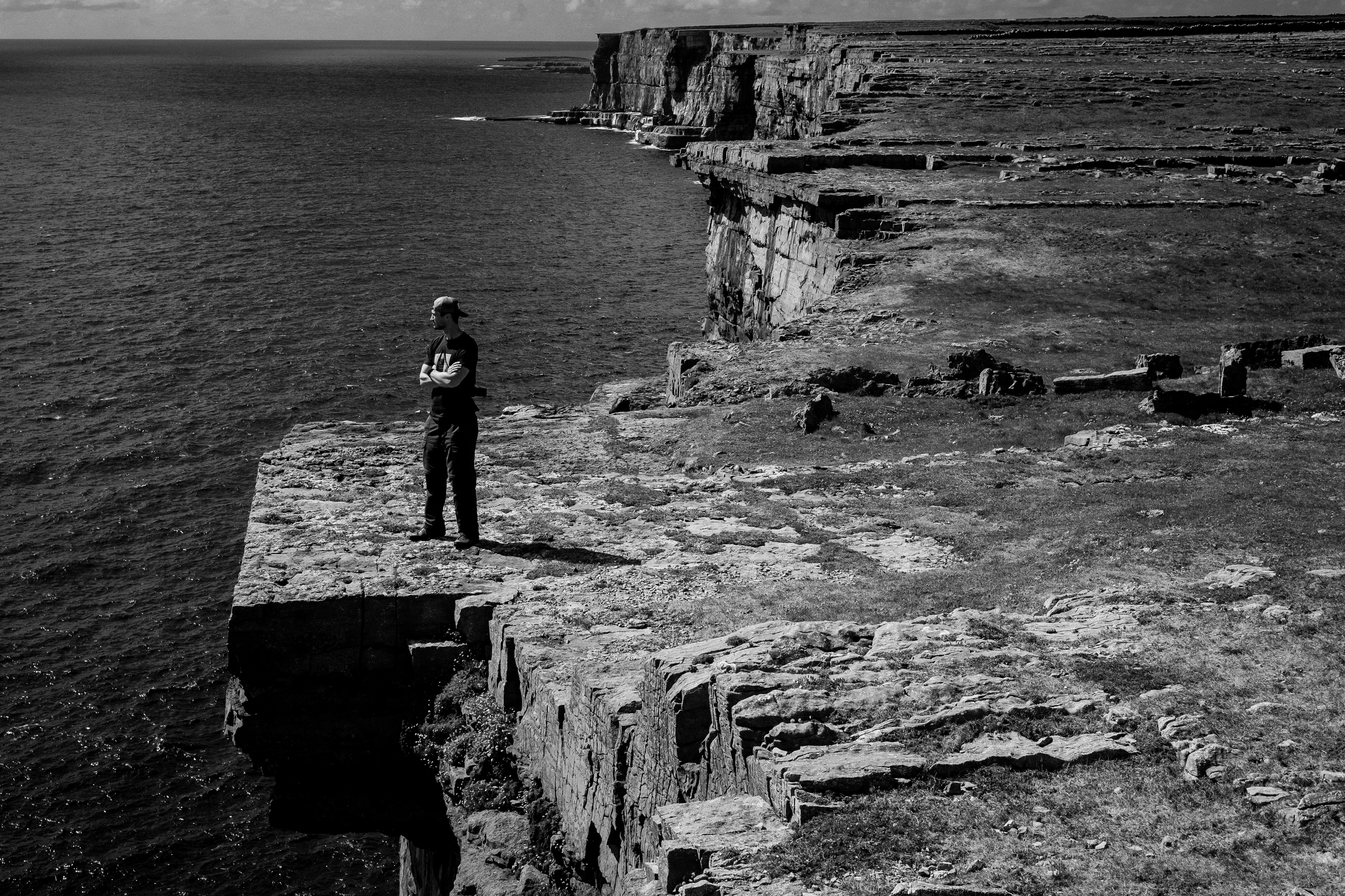 Aran Islands Coastline in Ireland