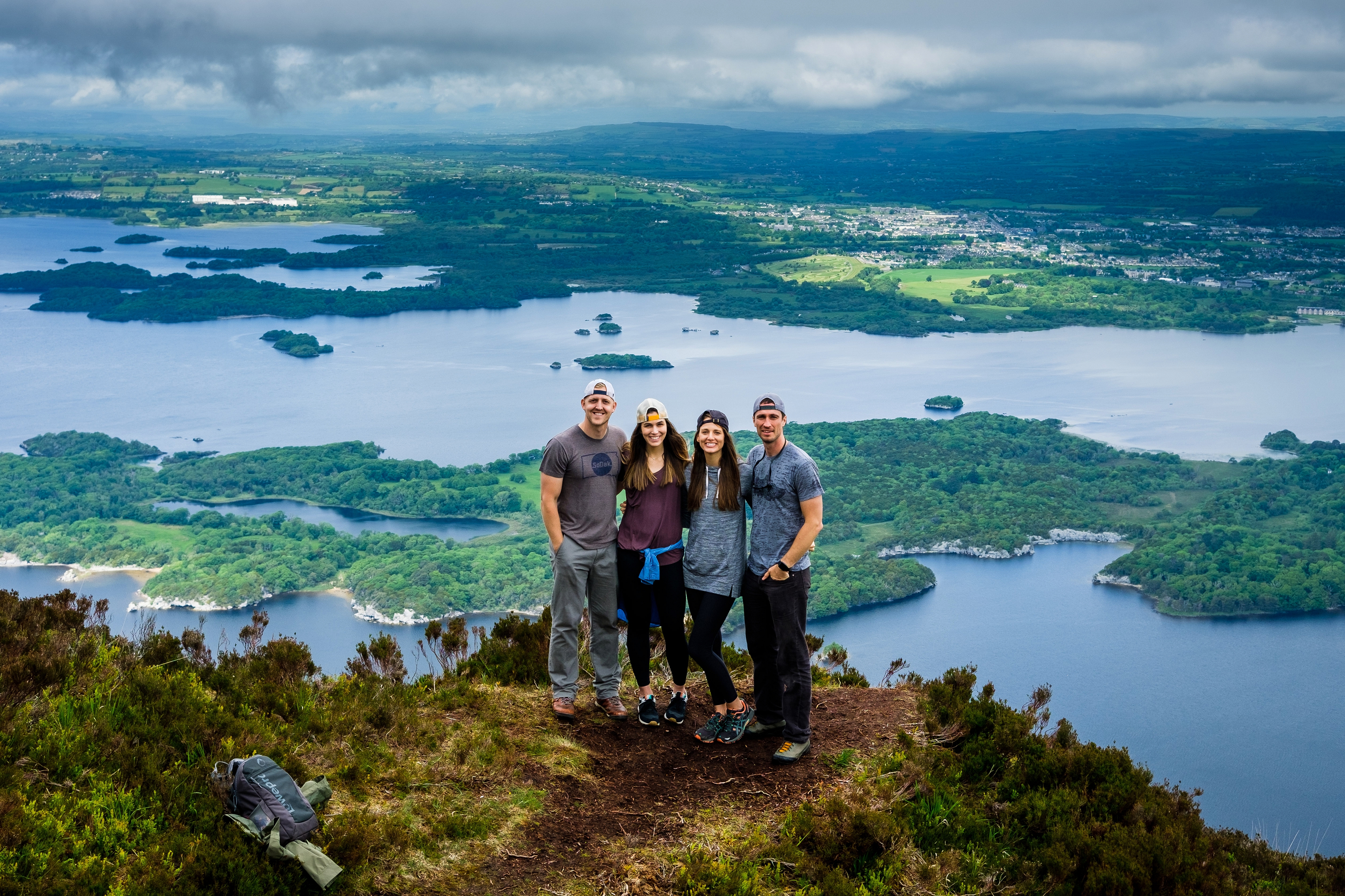 Torc Mountain Overlook in Killarney National Park