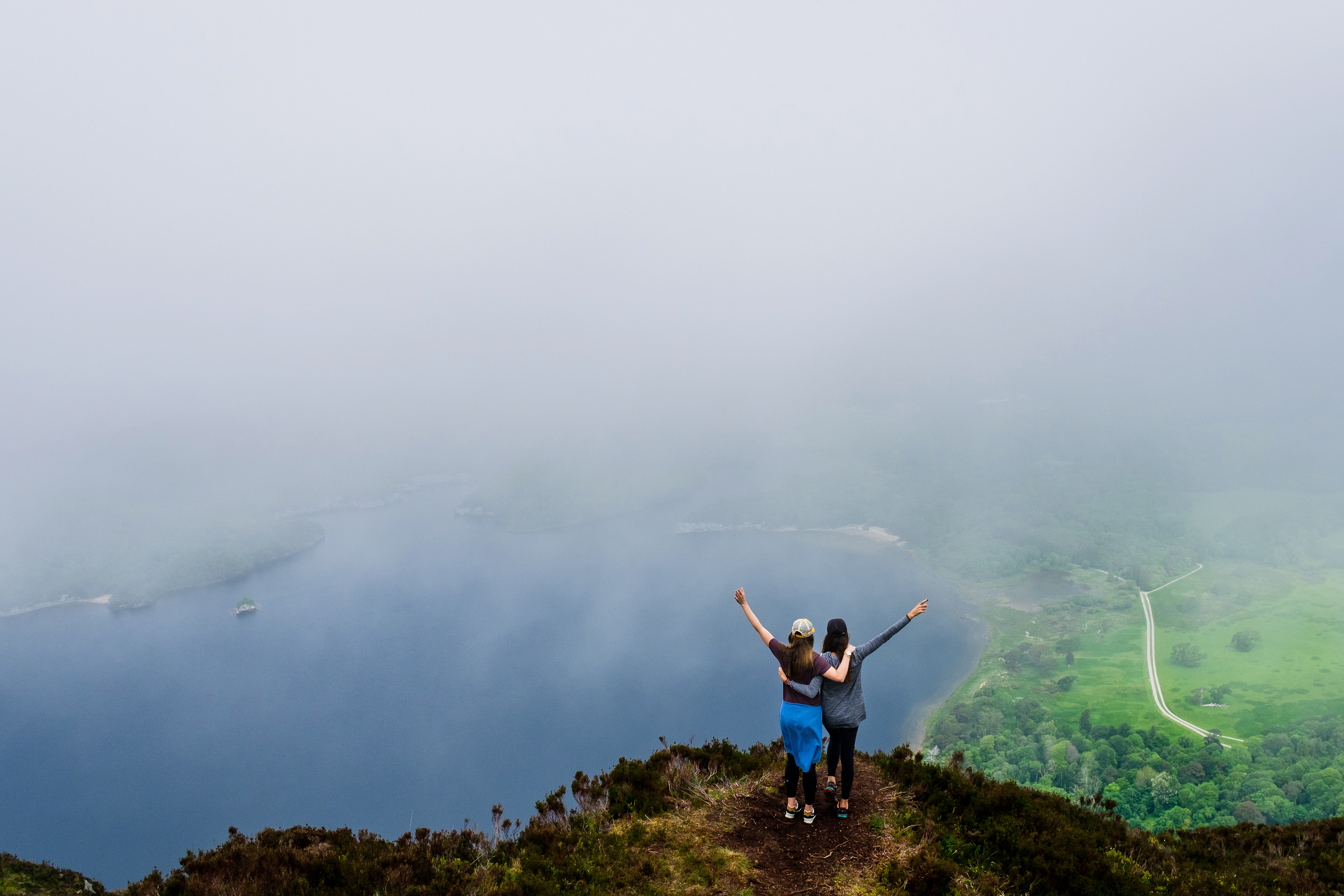 Torc Mountain Overlook in Killarney National Park