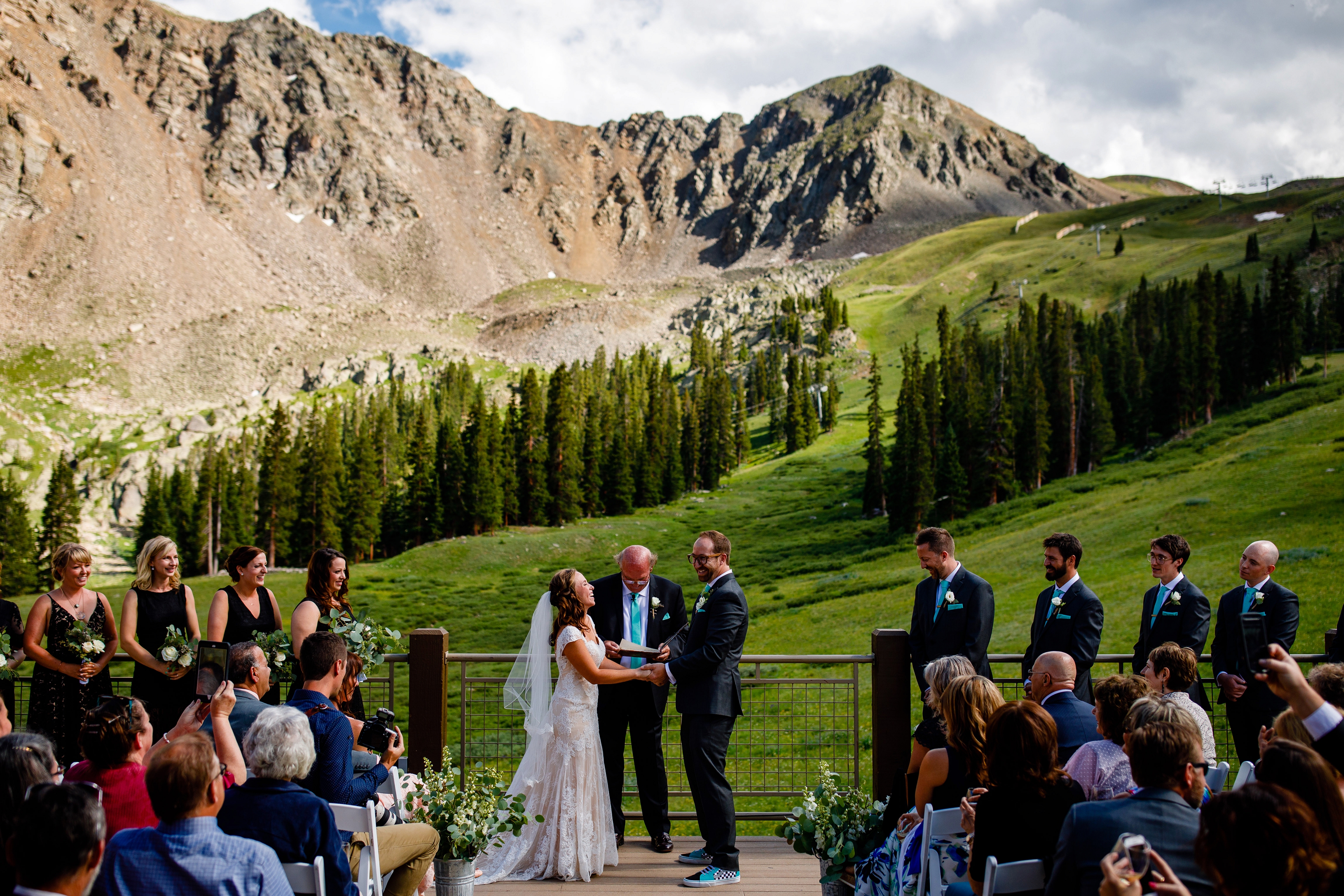 Erik Amy s  Black Mountain Lodge Wedding  Top Colorado  