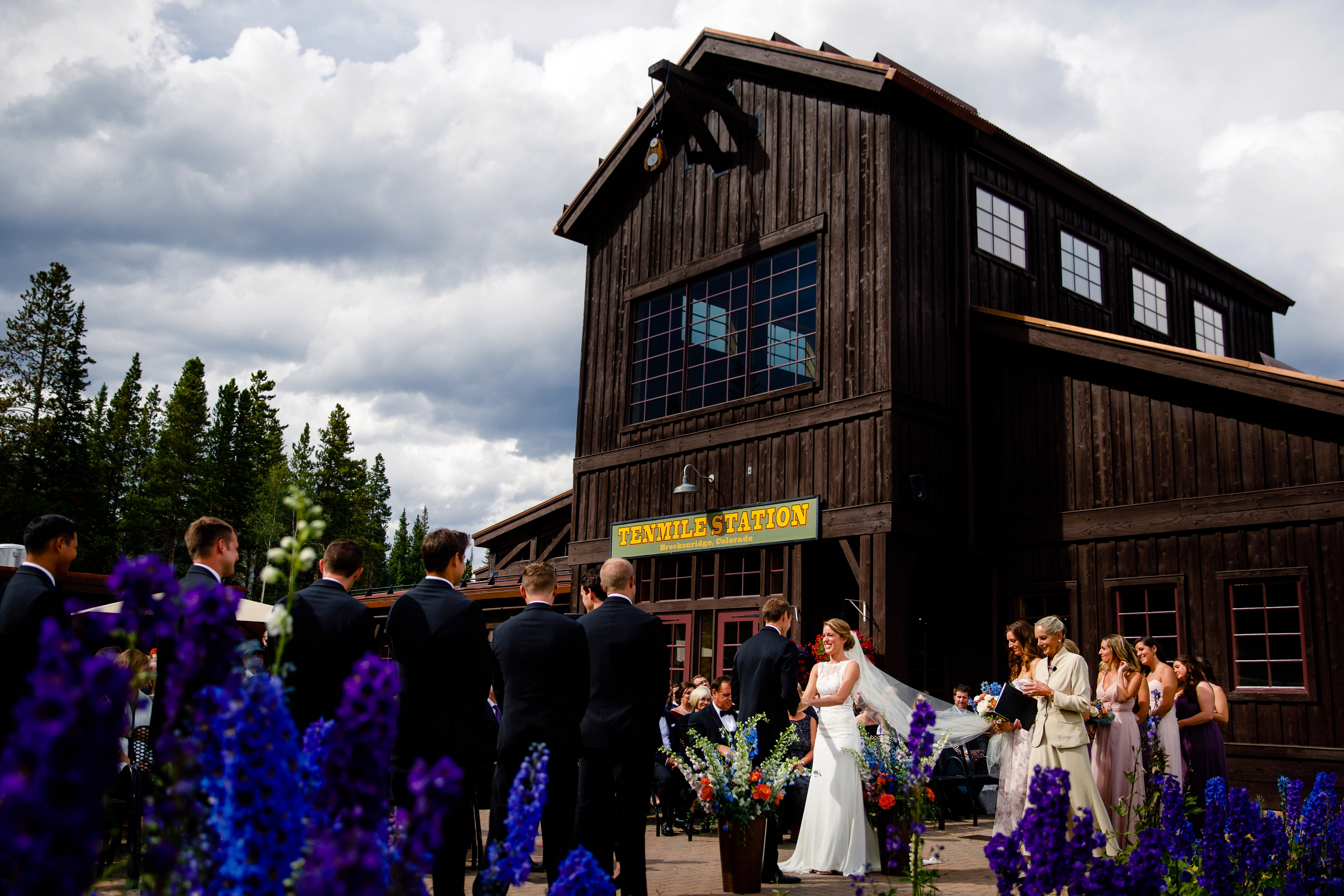 A Tenmile Station Breckenridge Wedding which took place in August of 2017