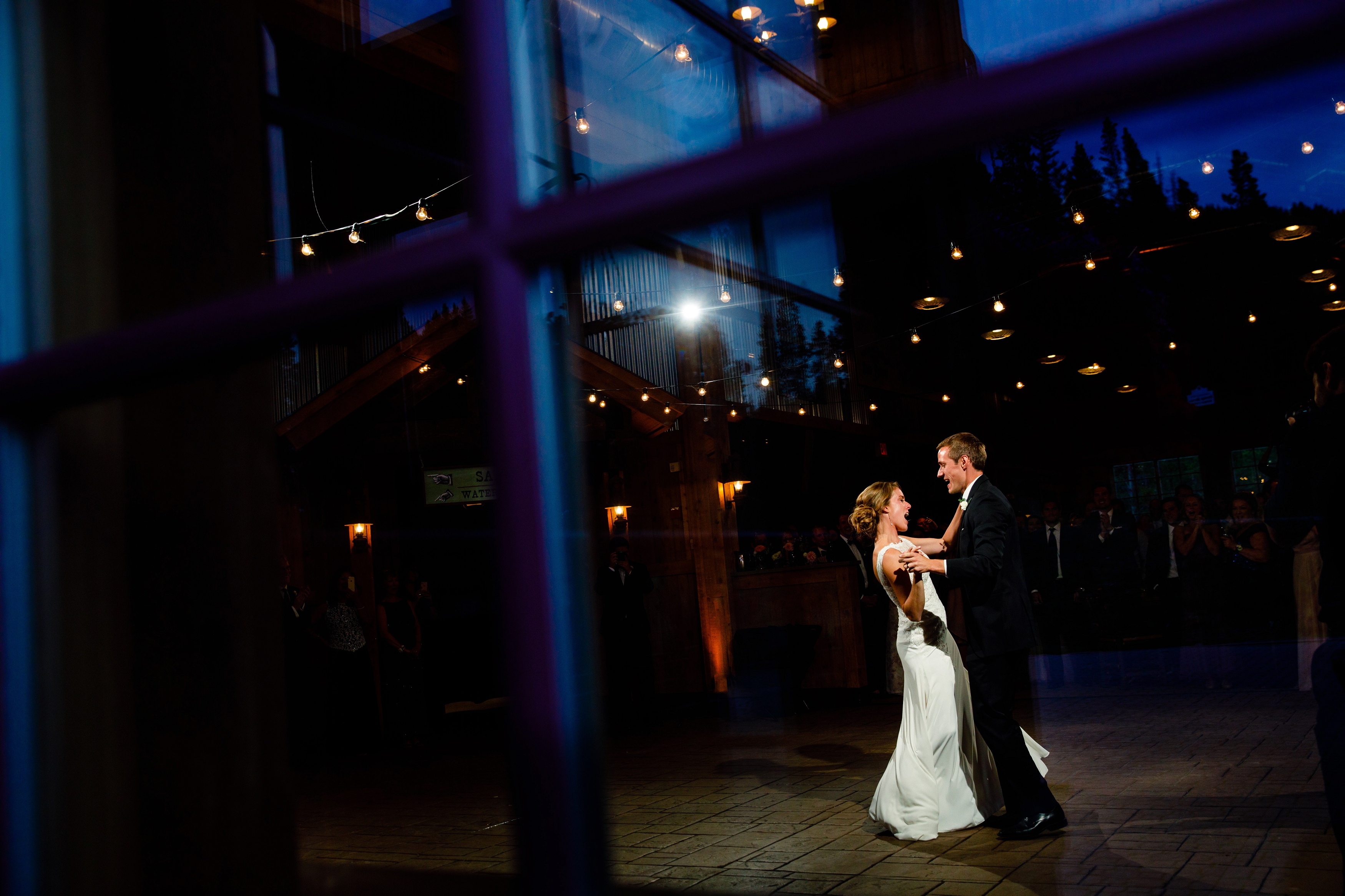 First dance in TenMile Station for Nick & Lauren's Wedding.