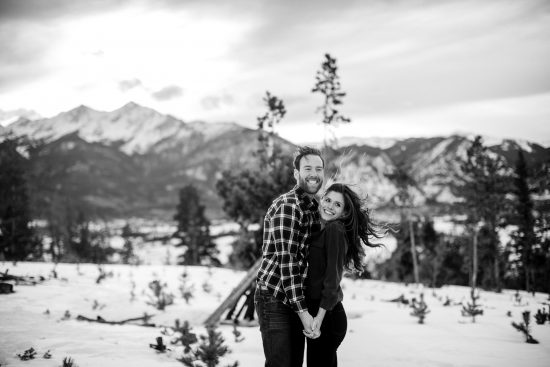 Kellen & Nicole's Frisco Winter Engagement - Top Colorado Mountain ...