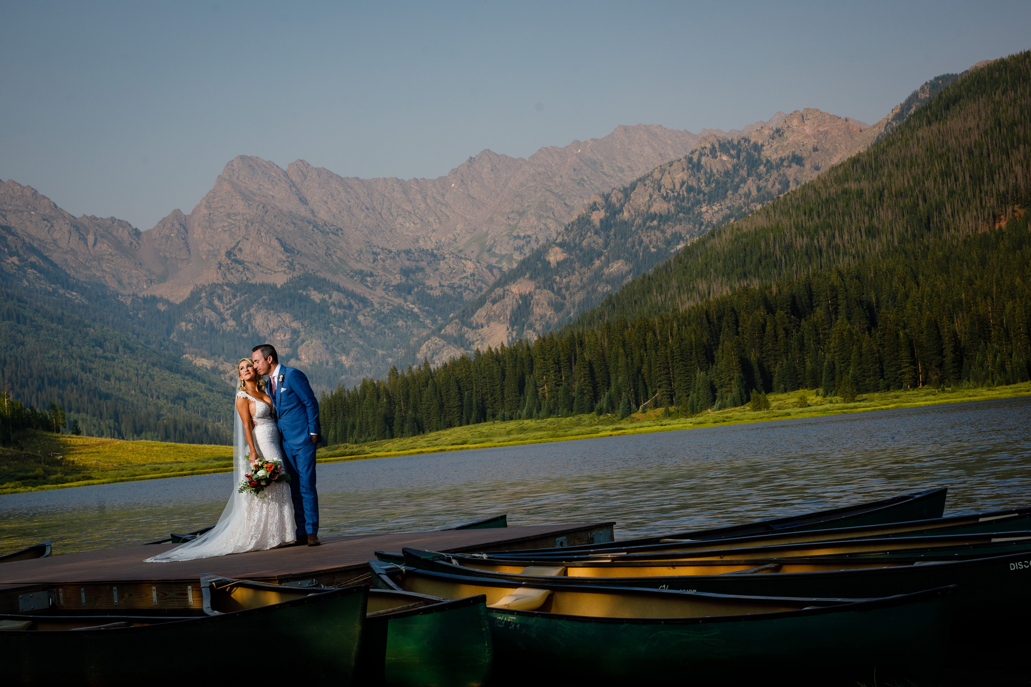 One final portrait from a beautiful Summer Wedding at Piney River Ranch near Vail, CO.