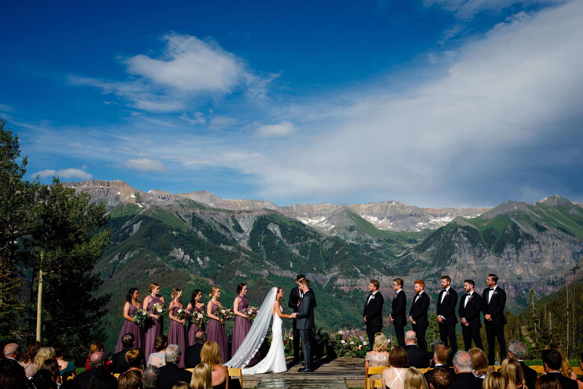 Tyler & Andrea's San Sophia Overlook Wedding in Telluride - Top Tyler & Andrea's San Sophia Overlook Wedding in Telluride - Top
