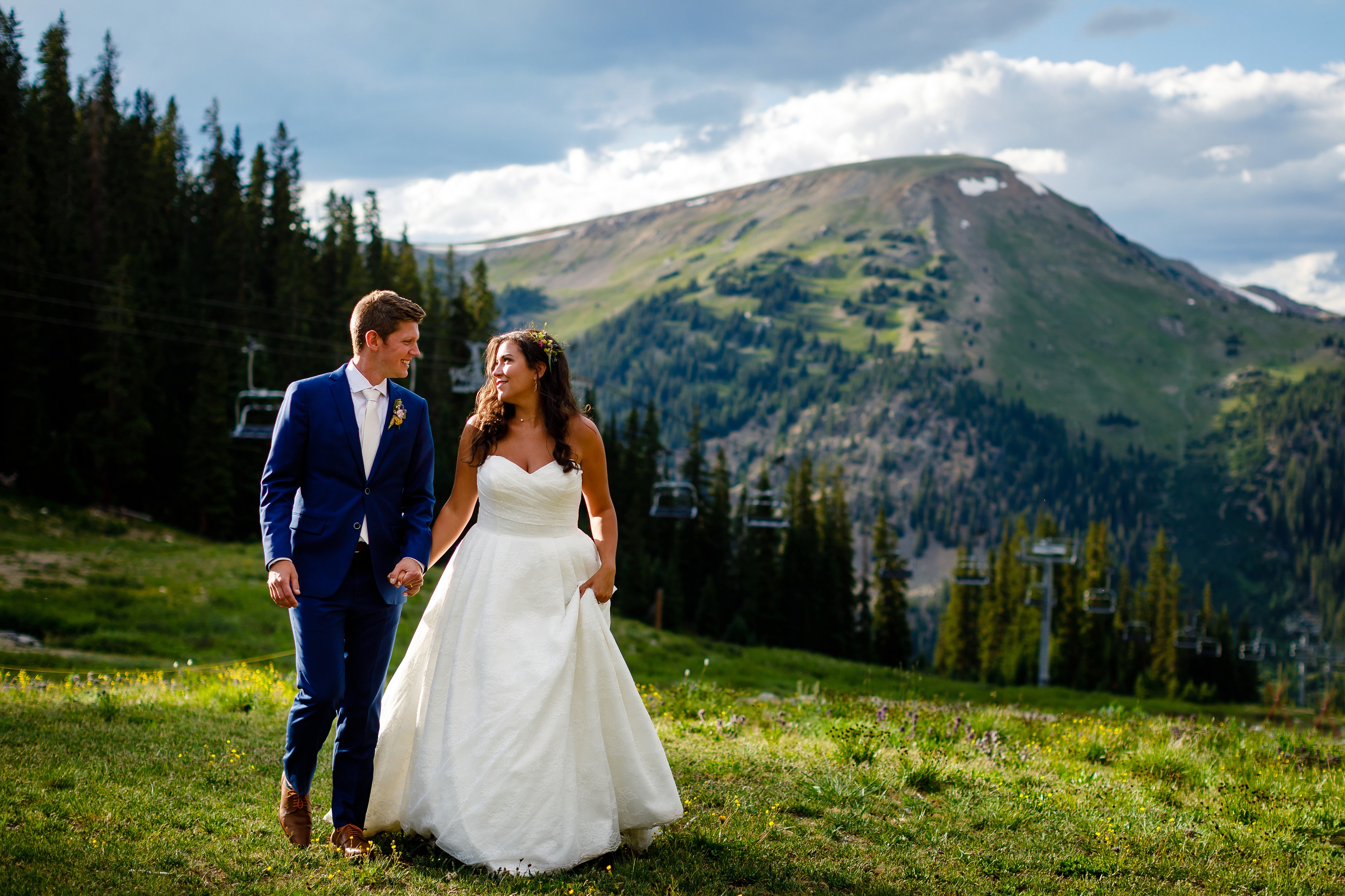 Erik & Sarah's Summer Wedding at A Basin - Top Colorado Mountain ...